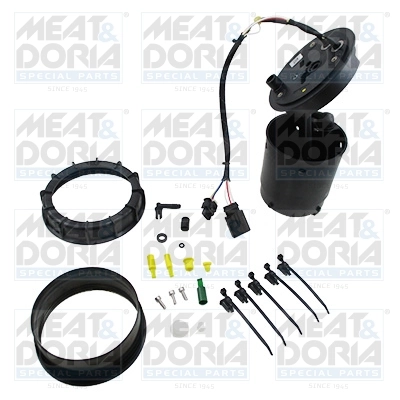 Heating, tank unit (urea injection)